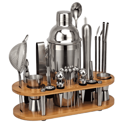 23-Piece Cocktail Shaker, Bartender Kit