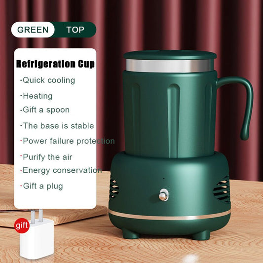 2-In-1 USB Quick Cooling and heating cup.